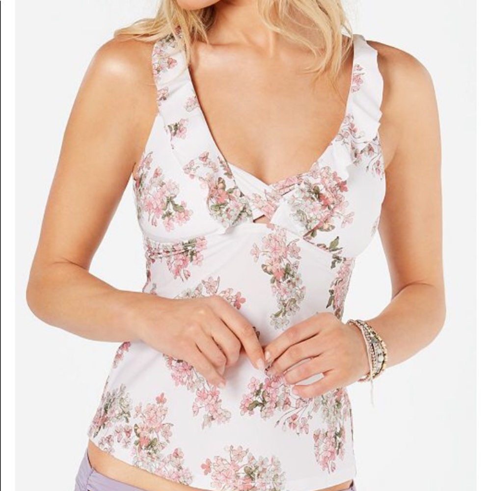 Soluna Over the Moon ruffle tankini New with Tags